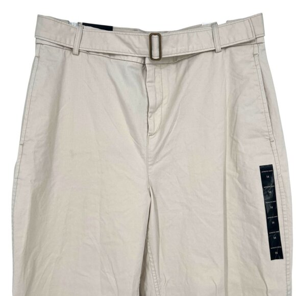 Banana Republic Ultra High-Rise Authentic Chino Pants Beige Size 14 NWT - Picture 2 of 12